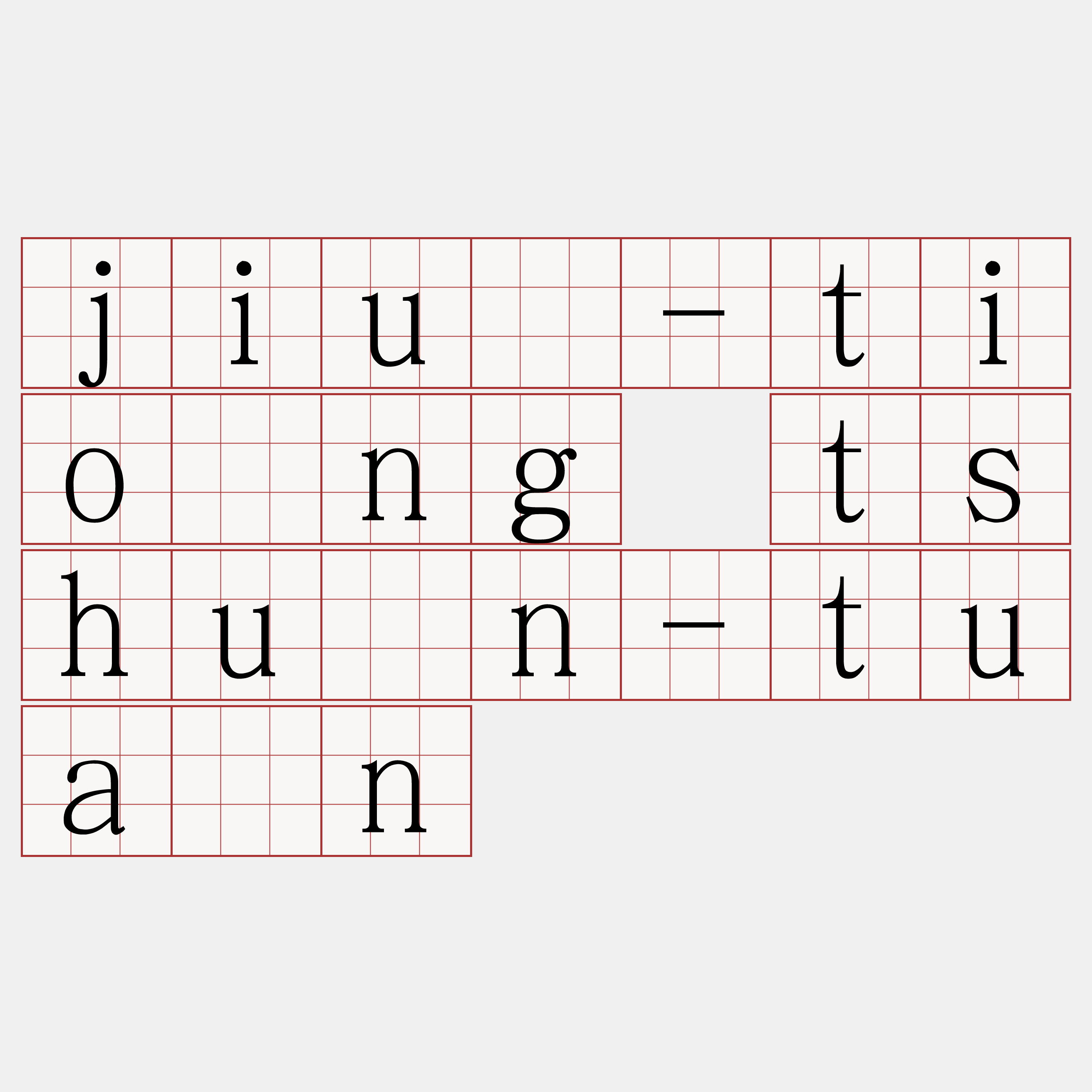 jiû-tiông tshùn-tuān